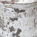 Milk Container closeup